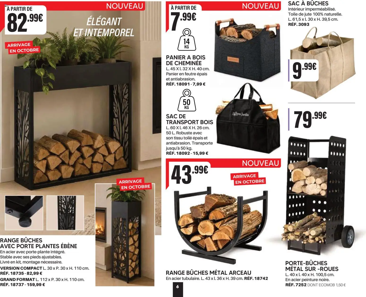 Prévisualisation de Shopix Catalogue Autome-Hiver 2026/2027 du magasin Shopix formulaire valide 01/09/2026 - Livre, Sac, Peinture, Plantes, Porte, Panier, Panier à bois, Sac à bûches