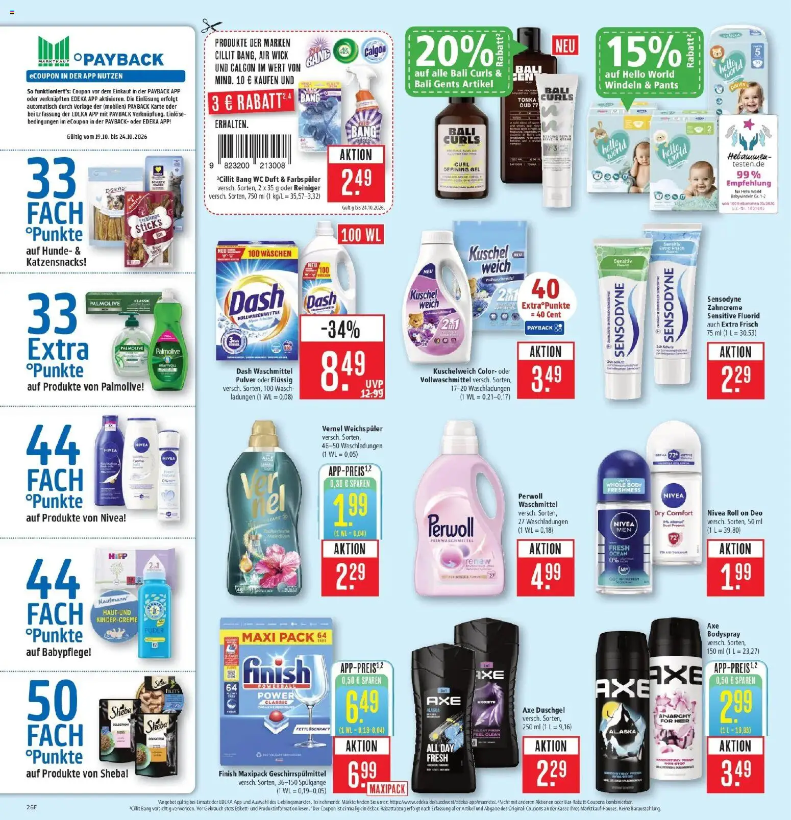 Vorschau von dem Prospekt des Geschäftes Marktkauf, gültig ab dem 19.10.2026
