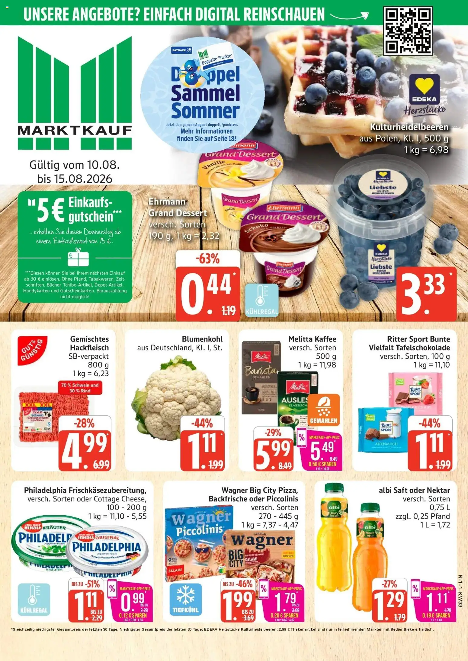 Vorschau von dem Prospekt des Geschäftes Marktkauf, gültig ab dem 10.08.2026