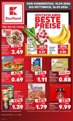 Vorschau von dem Prospekt des Geschäftes Kaufland, gültig ab dem 10.09.2026