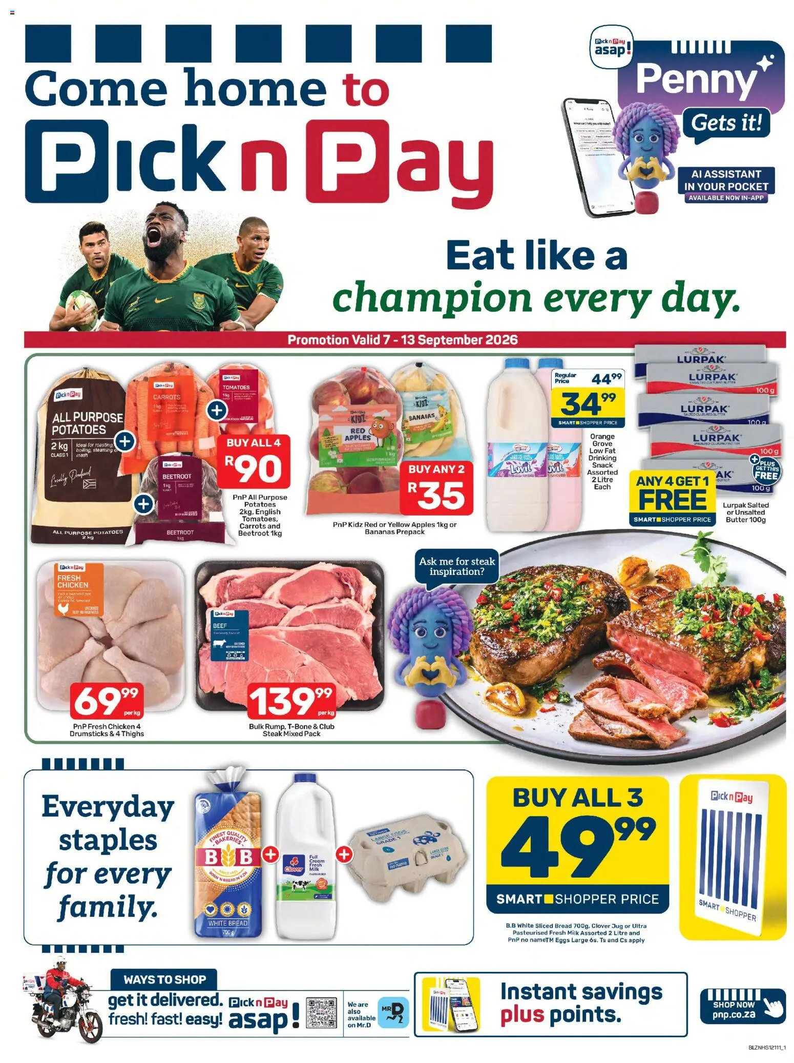 Preview of Pick n Pay flyer valid from 07/09/2026