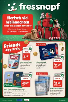 Vorschau von dem Prospekt des Geschäftes Fressnapf, gültig ab dem 29.10.2026