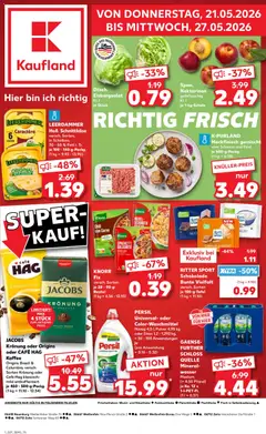 Vorschau von dem Prospekt des Geschäftes Kaufland, gültig ab dem 21.05.2026