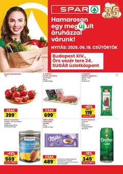Spar - Spar Bp Örs vezér tere üzlet megújulás megtekintése, amely érvényes 2026.06.18.-től