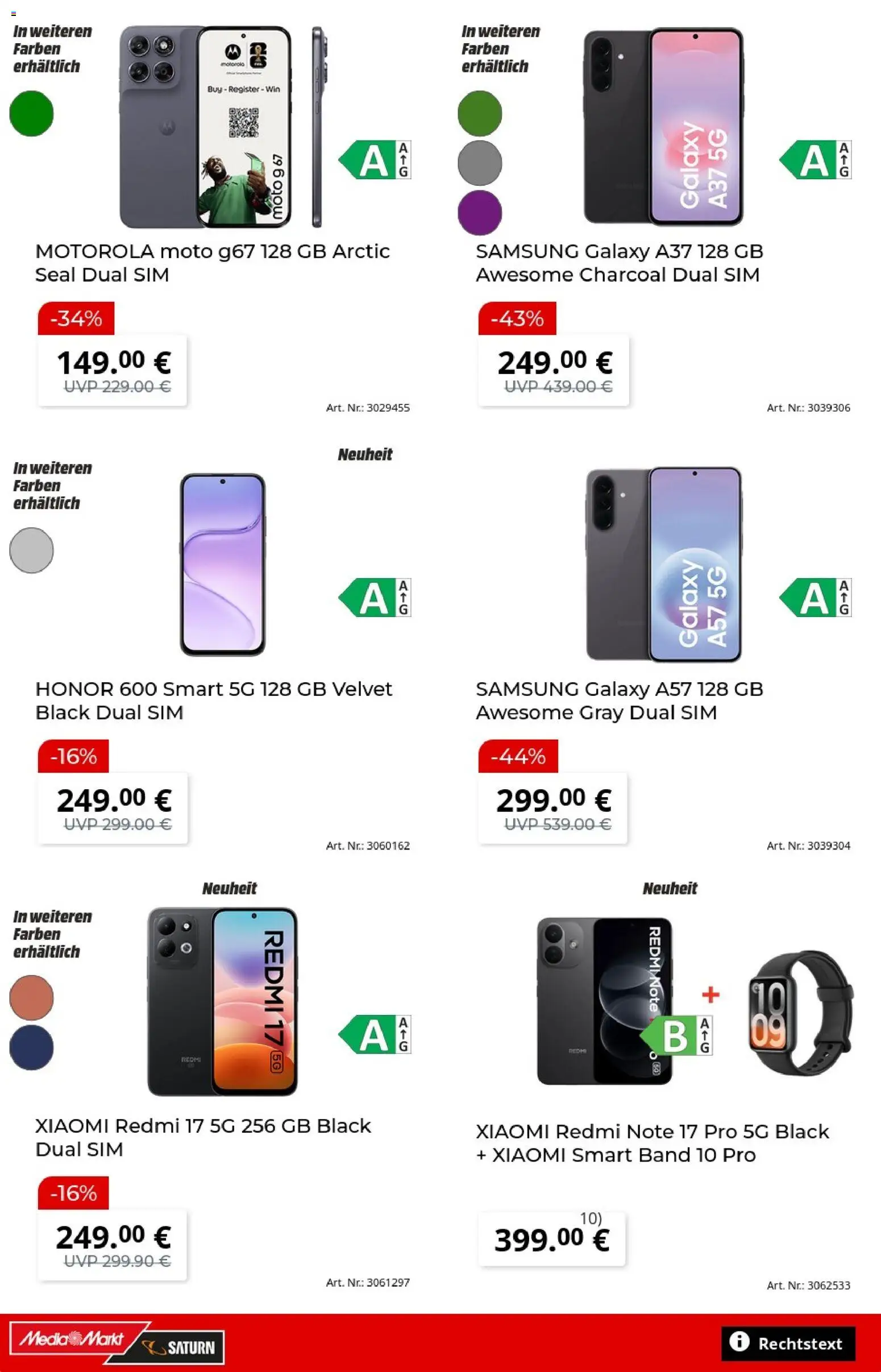 Vorschau von dem Prospekt des Geschäftes Media Markt, gültig ab dem 07.09.2026 - Samsung, Xiaomi
