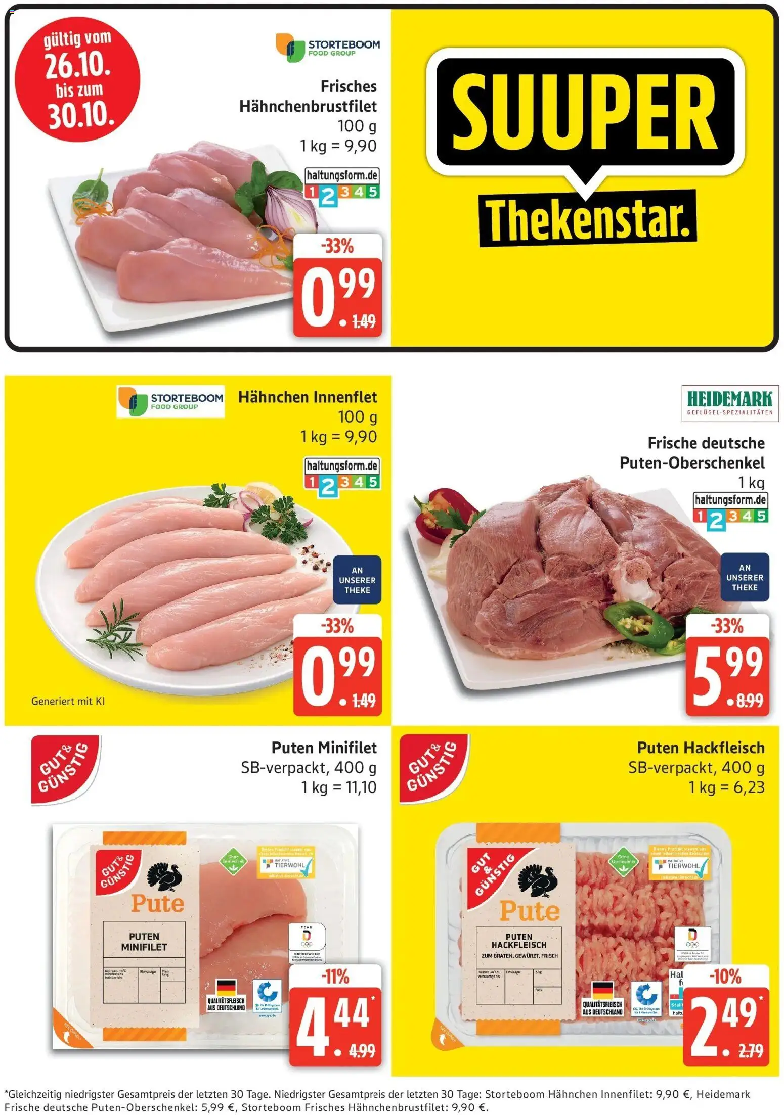 Vorschau von dem Prospekt des Geschäftes Edeka, gültig ab dem 26.10.2026
