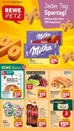Vorschau von dem Prospekt des Geschäftes Rewe, gültig ab dem 17.08.2026