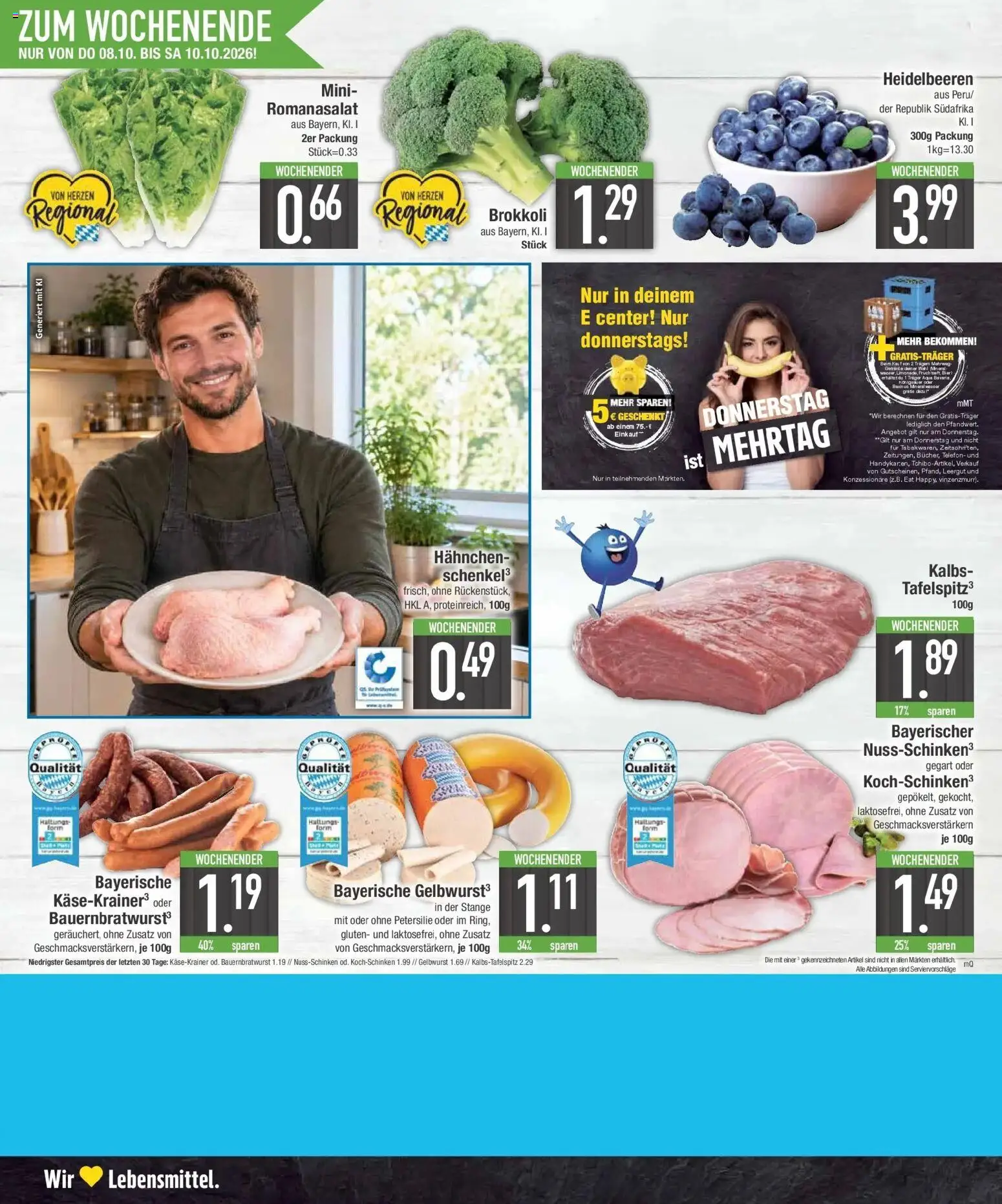 Vorschau von dem Prospekt des Geschäftes E center, gültig ab dem 05.10.2026