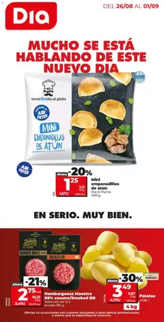 Vista previa del folleto de la tienda Dia válido desde el 26/08/2026 