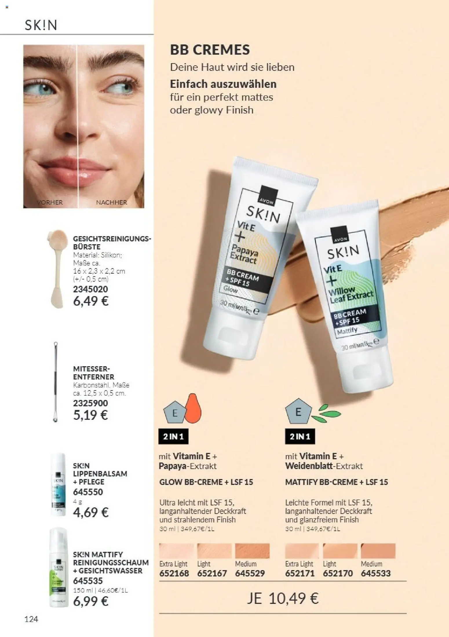 Vorschau von dem Prospekt des Geschäftes Avon, gültig ab dem 01.10.2026 - BB Cream, Finish, Bürste, Lippenbalsam