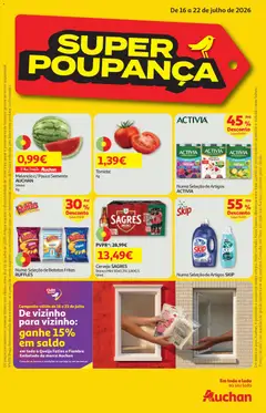 Pré-visualização do folheto da loja Auchan válida a partir de 16/07/2026