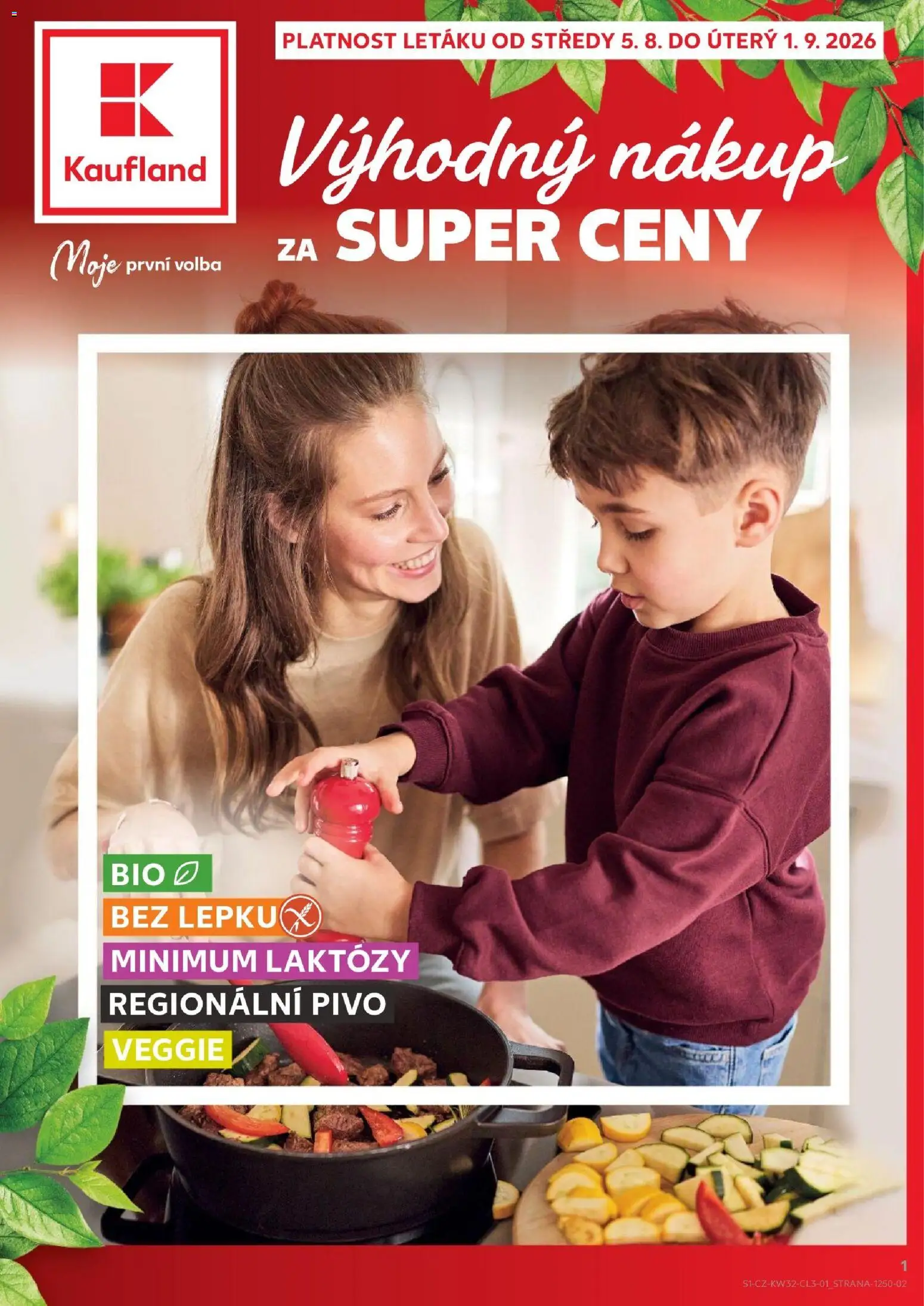 Náhled nabídky: Kaufland Kaufland leták - Ostrava platný od 05.08.2026