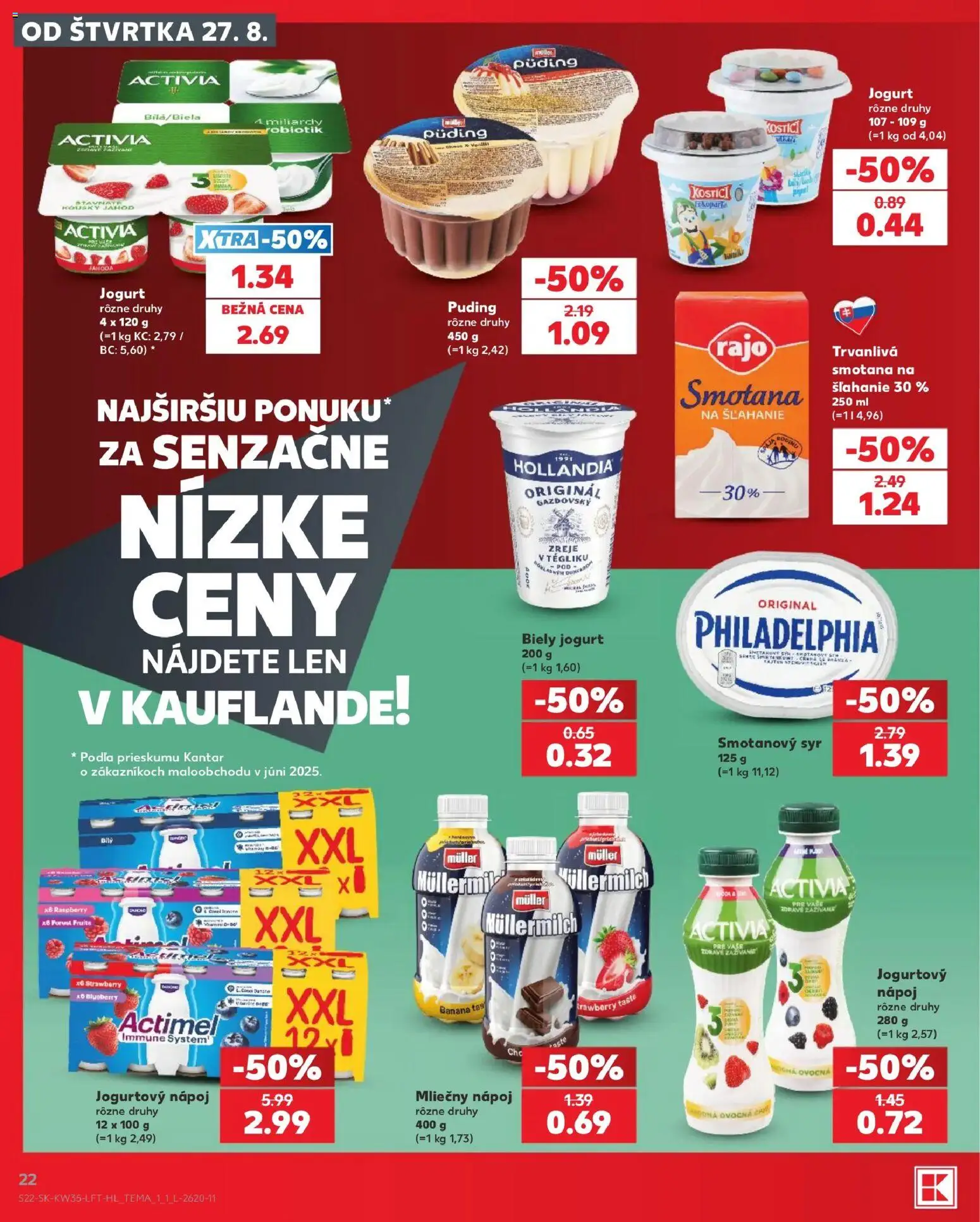 Náhľad Kaufland letáku platného od 27.08.2026