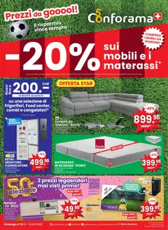 Vorschau des Merkblatts Conforama aktionen IT vom Shop Conforama gültig von 03.06.2026 bis 16.06.2026