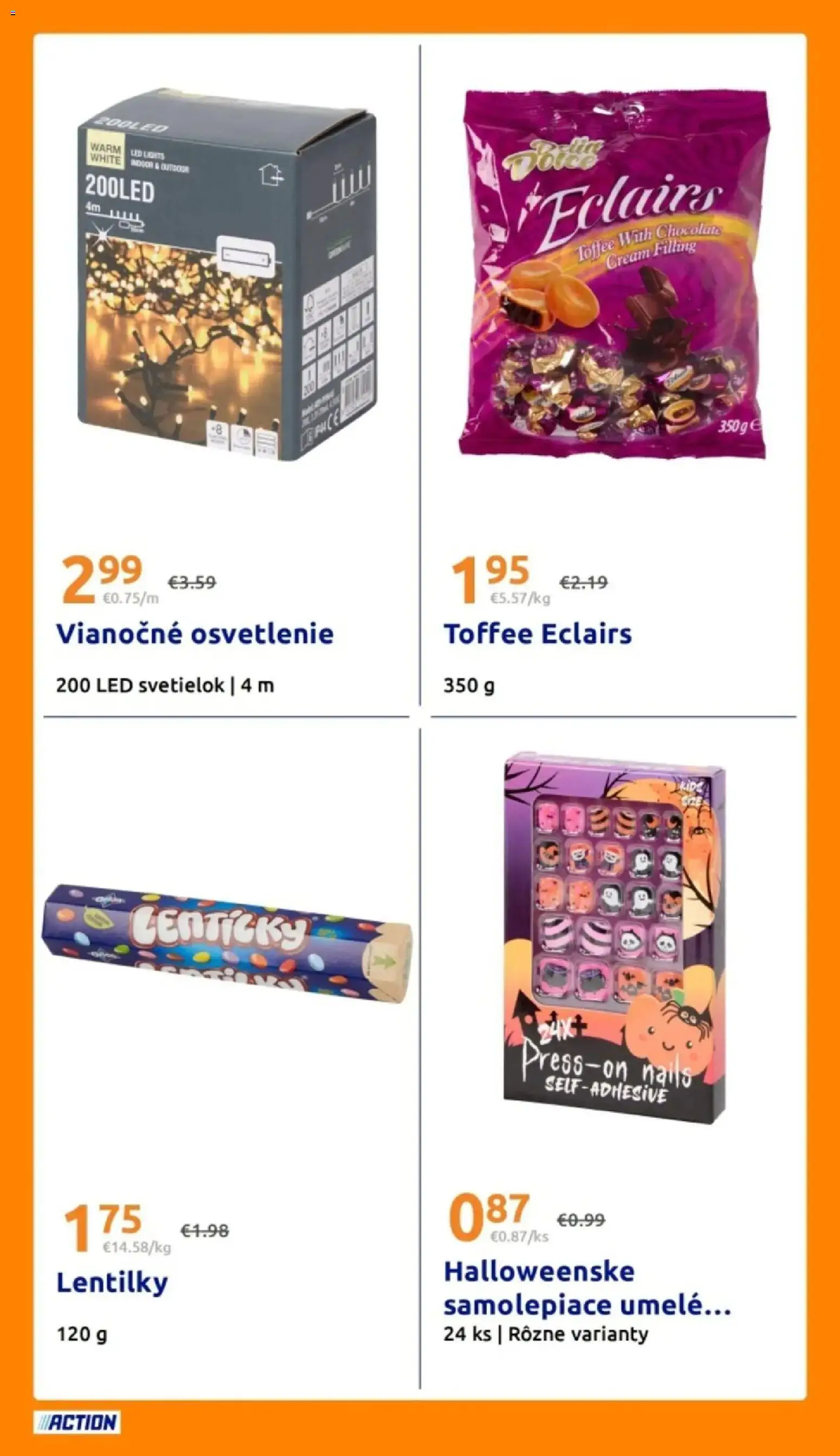 Náhľad Action letáku platného od 14.10.2026 - Led, Osvetlenie