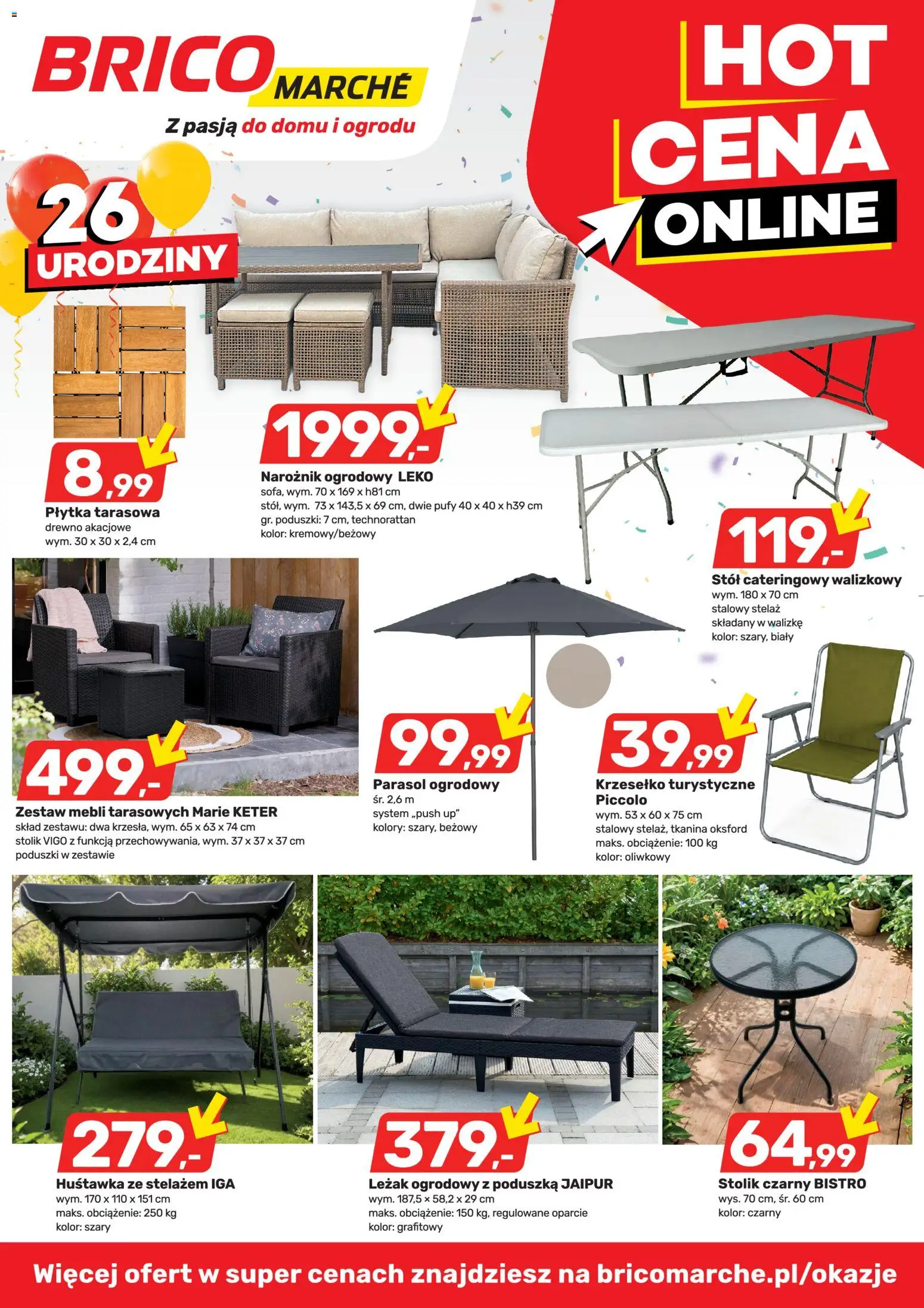 Pogląd gazetki "Brico Marché gazetka - Hot cena online" ze sklepu Brico Marché ważnej od 20.05.2026