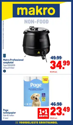 Voorbeeld van Makro folder - Non-Food van winkel Makro geldig vanaf 23-09-2026