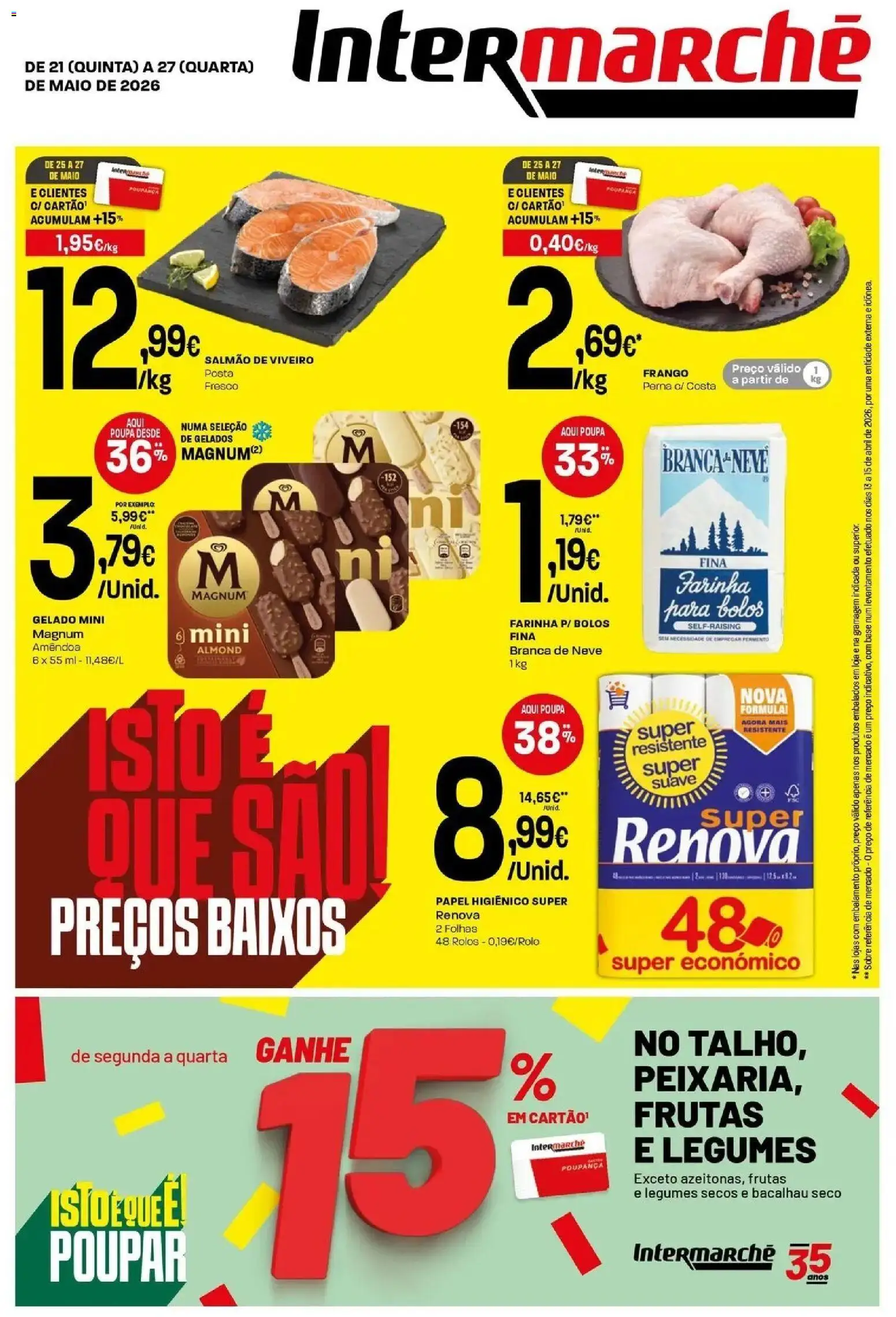 Pré-visualização do folheto da loja Intermarché válida a partir de 21/05/2026