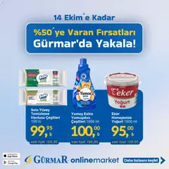 Gürmar Gürmar - Varan Firsatlar 01.10.2026 - Broşürünün önizlemesi