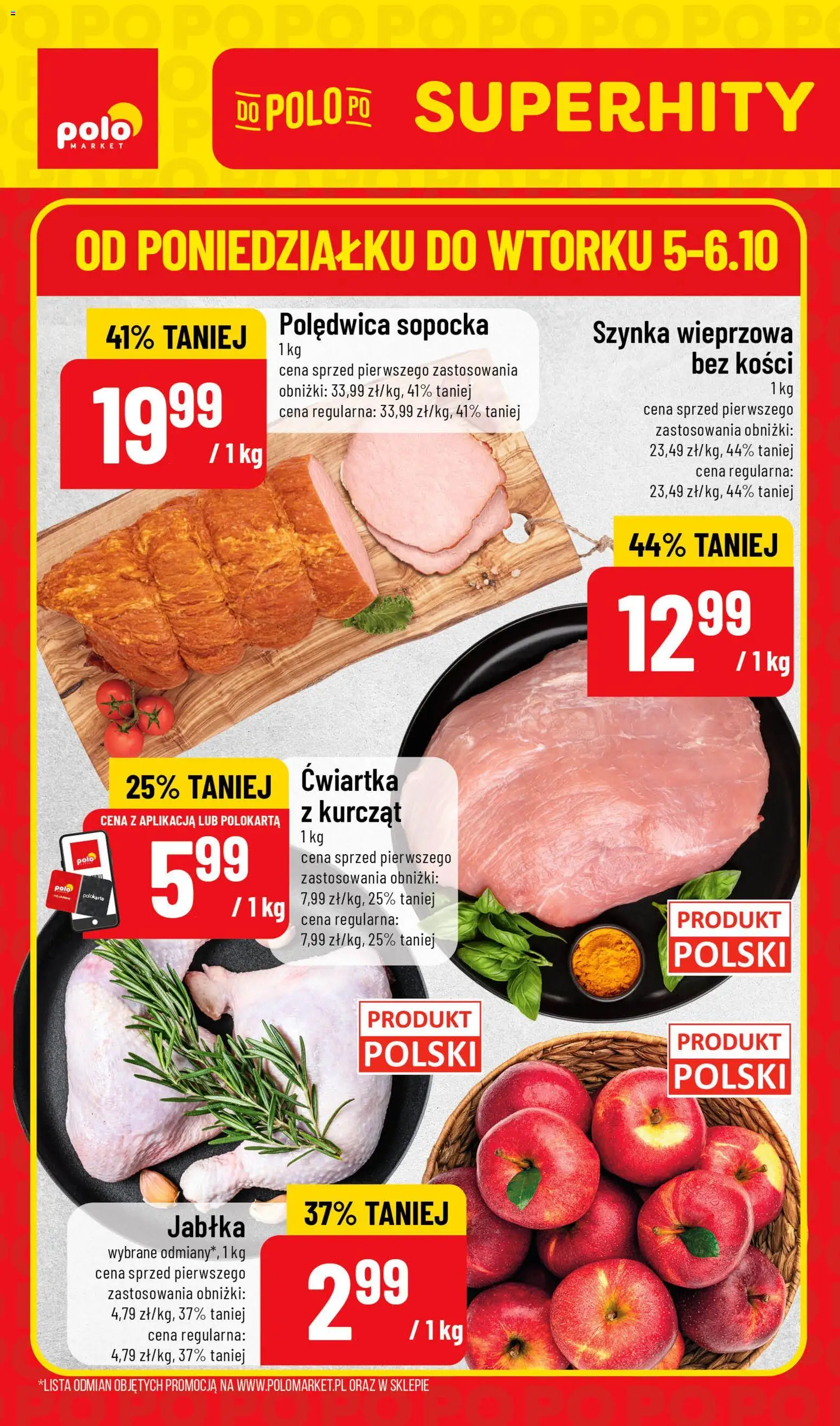 Pogląd gazetki "POLOmarket gazetka - Super Hity" ze sklepu POLOmarket ważnej od 05.10.2026