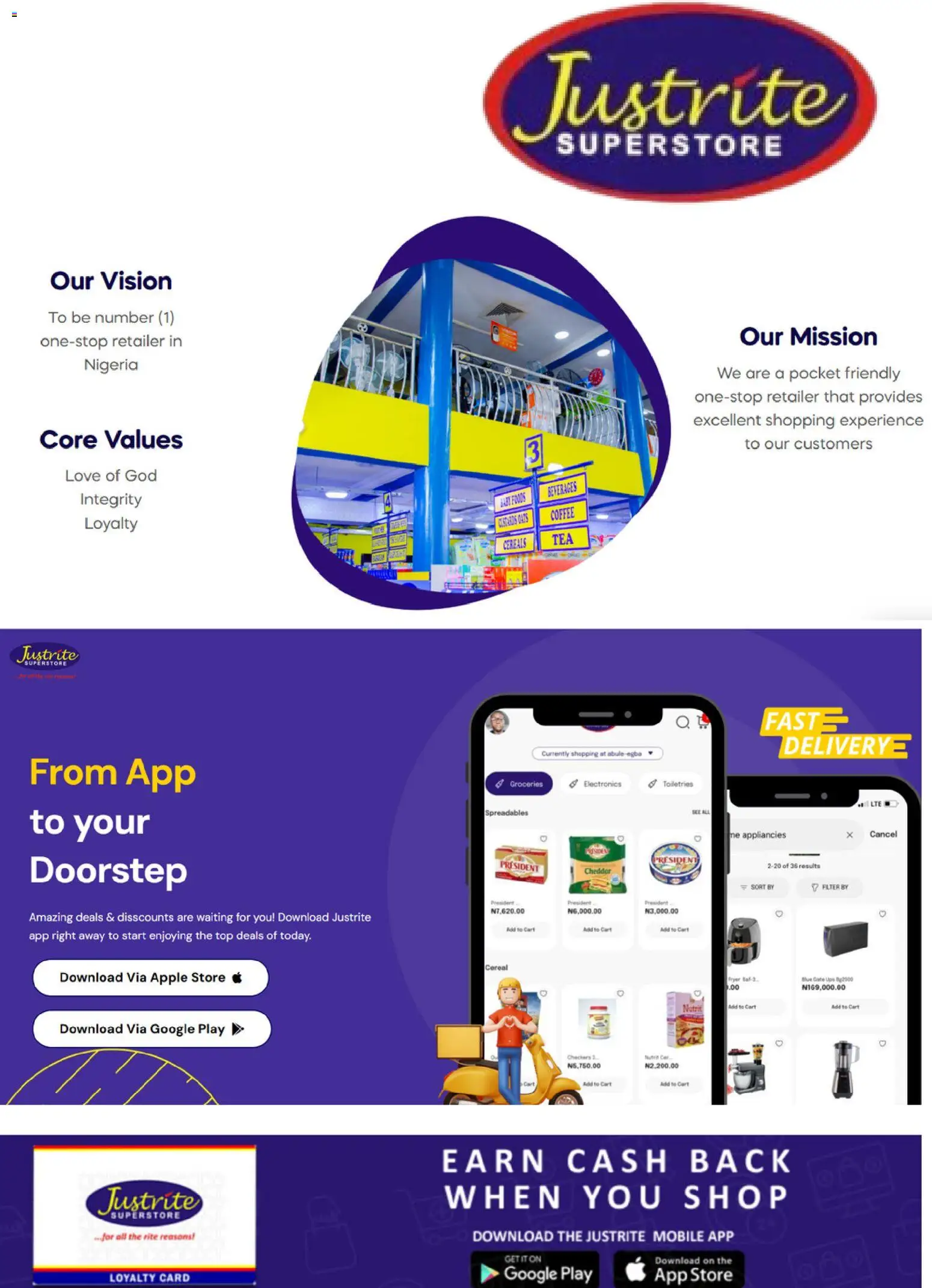 Preview of Justrite Justrite Catalogue valid 01/08/2026 - Coffee, Cereal, Cheddar, Fryer
