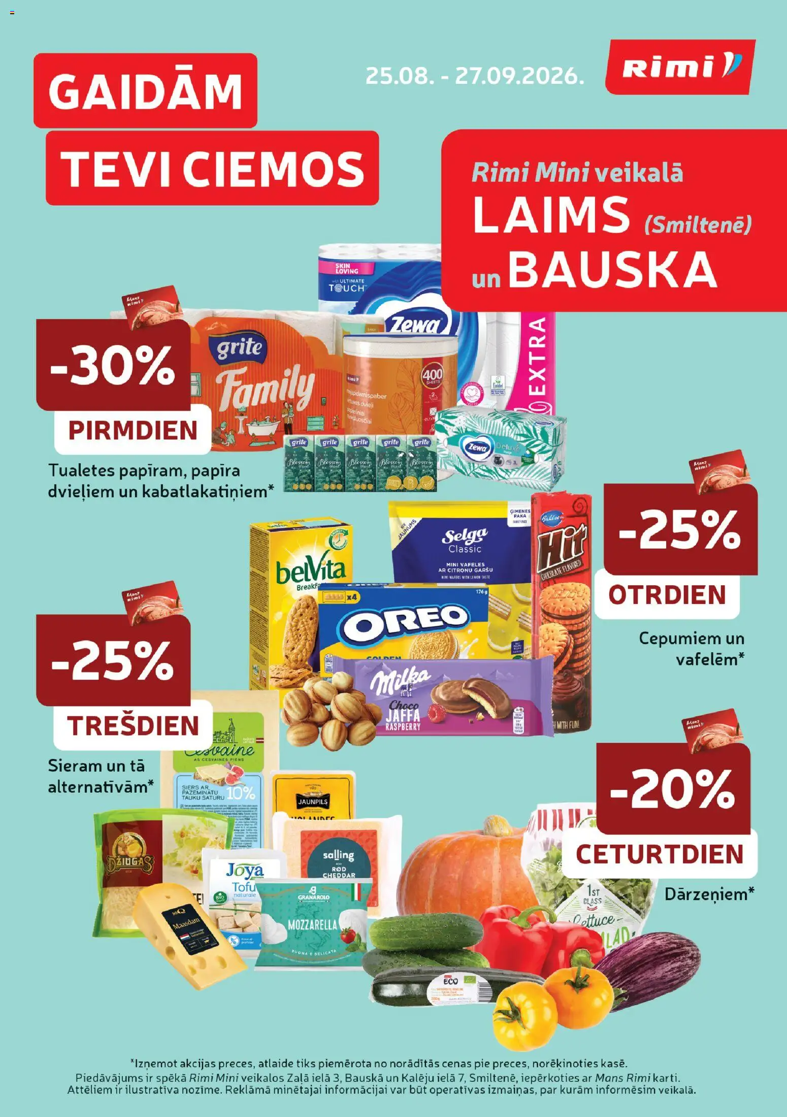 Skatīt Rimi akciju bukletu, derīgs no 25.08.2026.