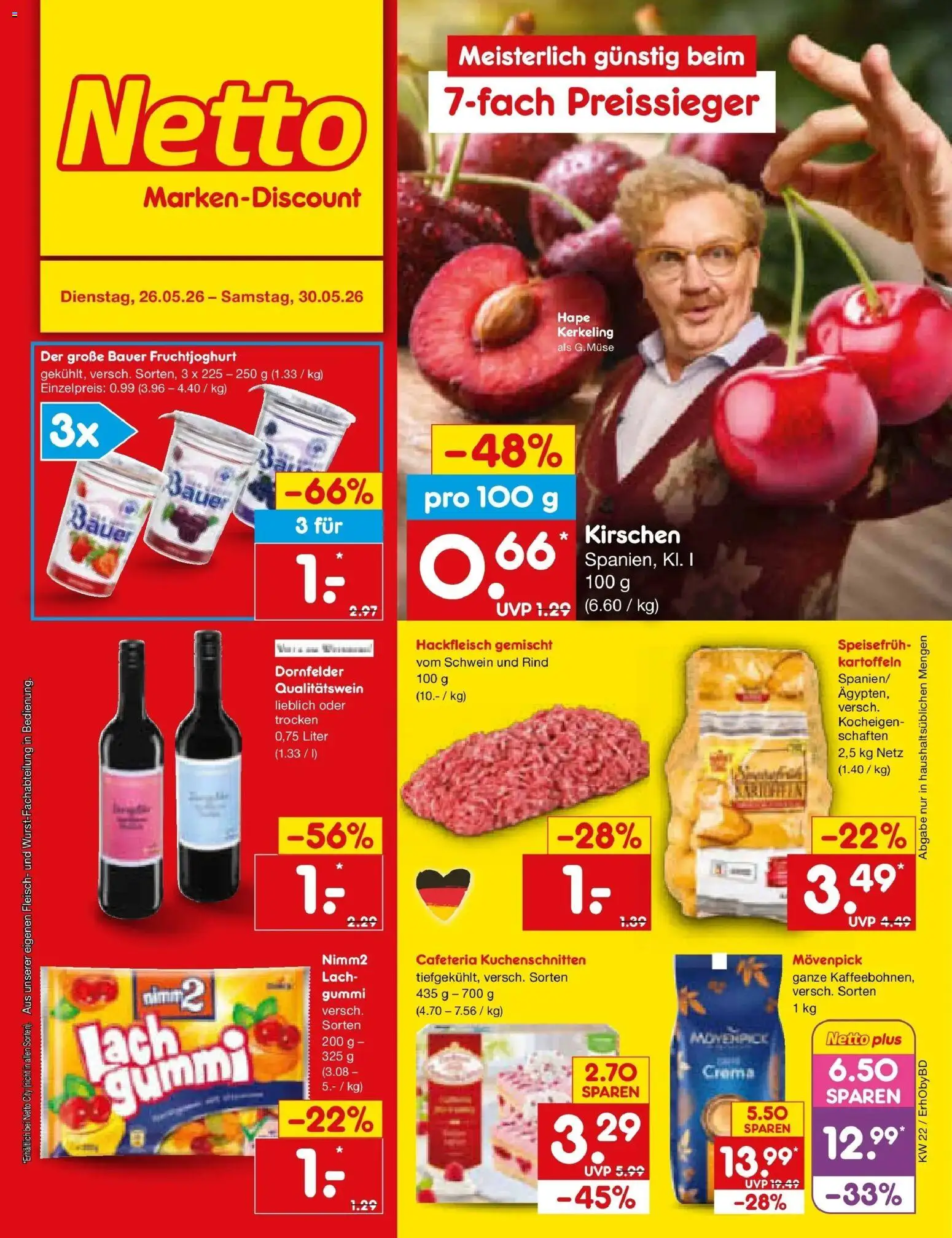 Vorschau von dem Prospekt des Geschäftes Netto Marken-Discount, gültig ab dem 26.05.2026