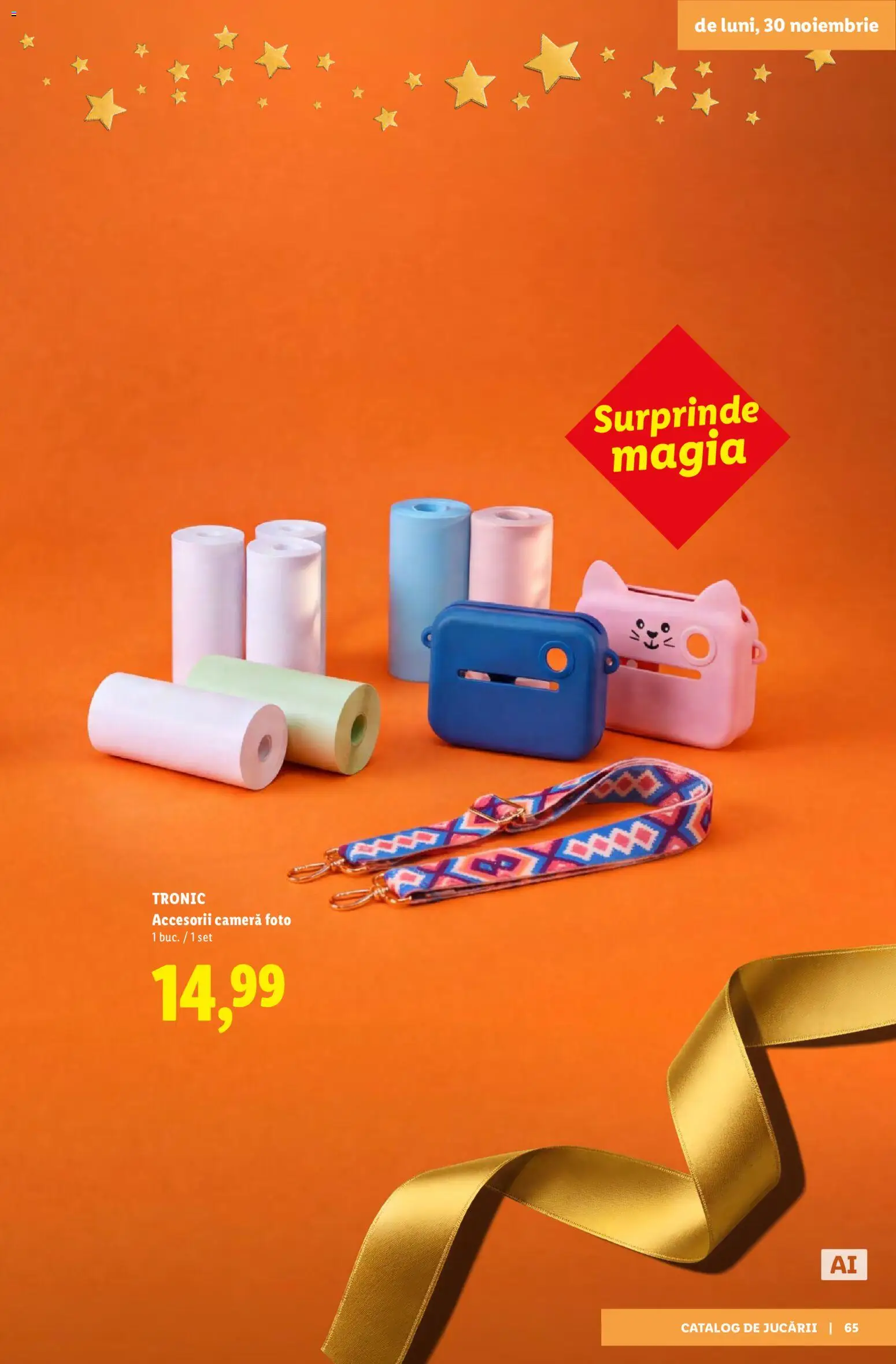 Previzualizarea de cataloage: Lidl Lidl Catalog De jucării valabil de la 02.11.2026 - Cameră, Role