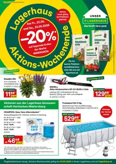 Vorschau der Angebote: Lagerhaus Lagerhaus Wochen Angebote gültig ab 18.05.2026