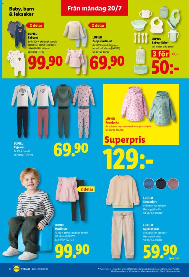 Nytt Lidl reklamblad från 20/07