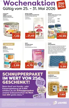 Vorschau von dem Prospekt des Geschäftes Zoo & co, gültig ab dem 25.05.2026