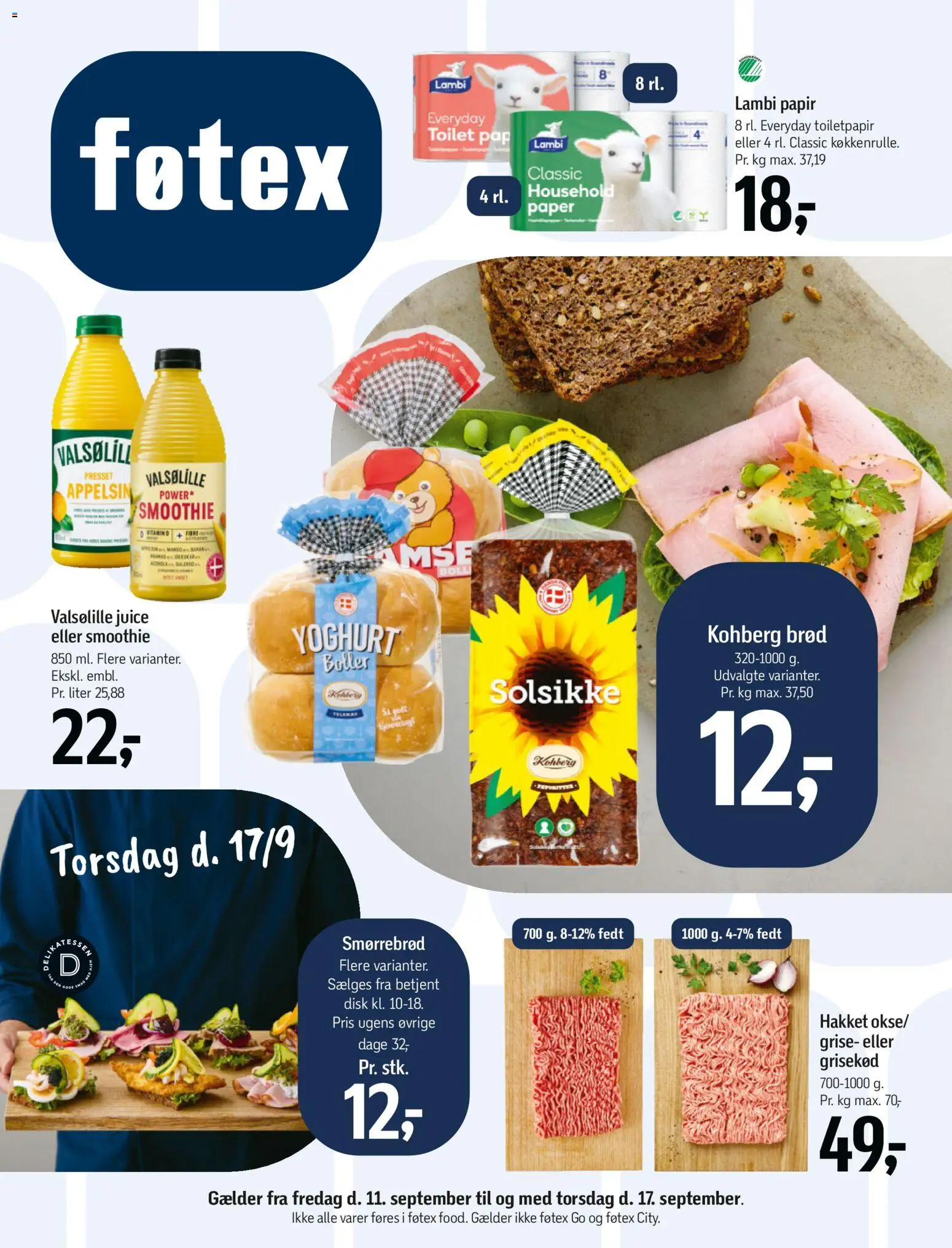 Eksempel på tilbudsavis Føtex - Tilbudsavis uge 38 fra butik Føtex gyldig fra 11/09/2026