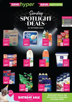 Preview of Save flyer valid from 25/10/2026