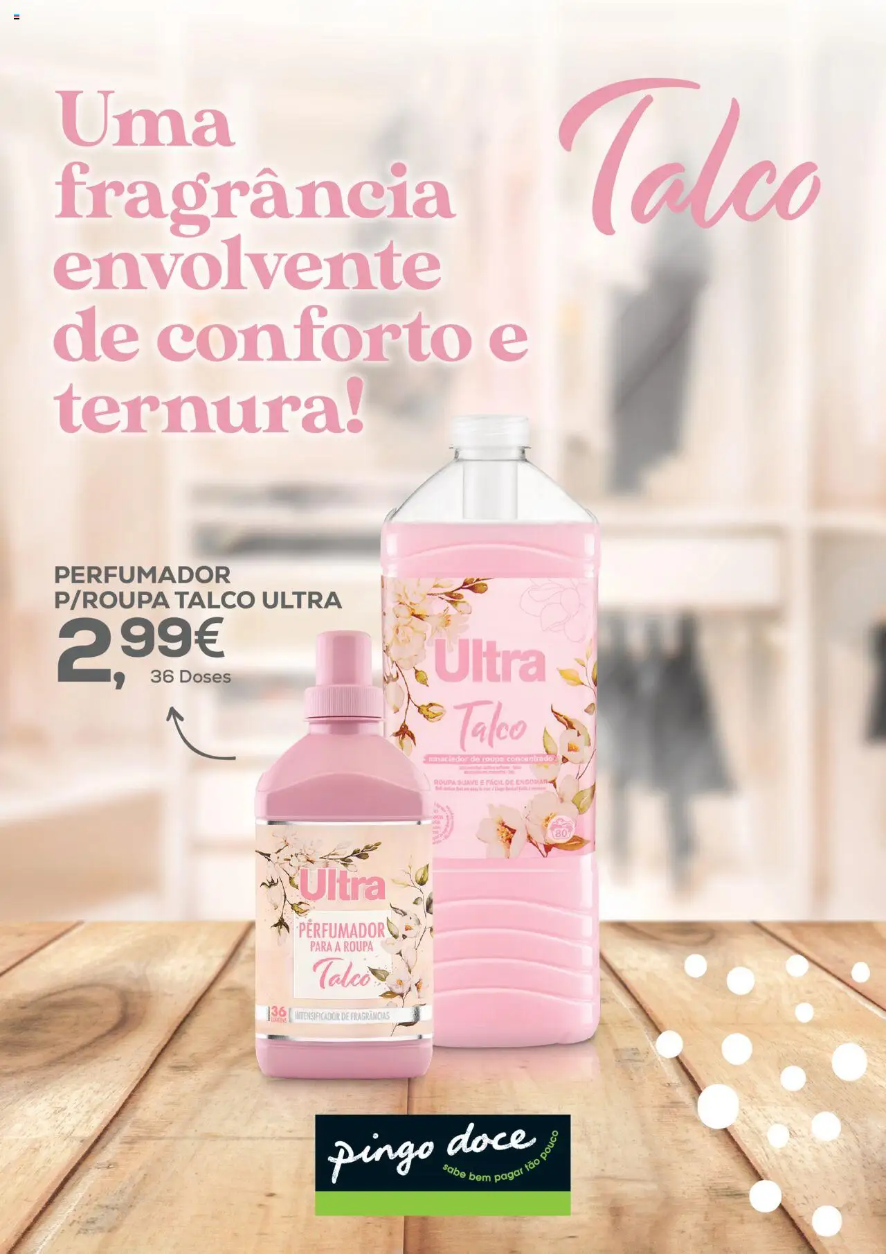Pré-visualização do folheto da loja Pingo Doce válida a partir de 04/09/2024 - Fragrância, Amaciador de roupa