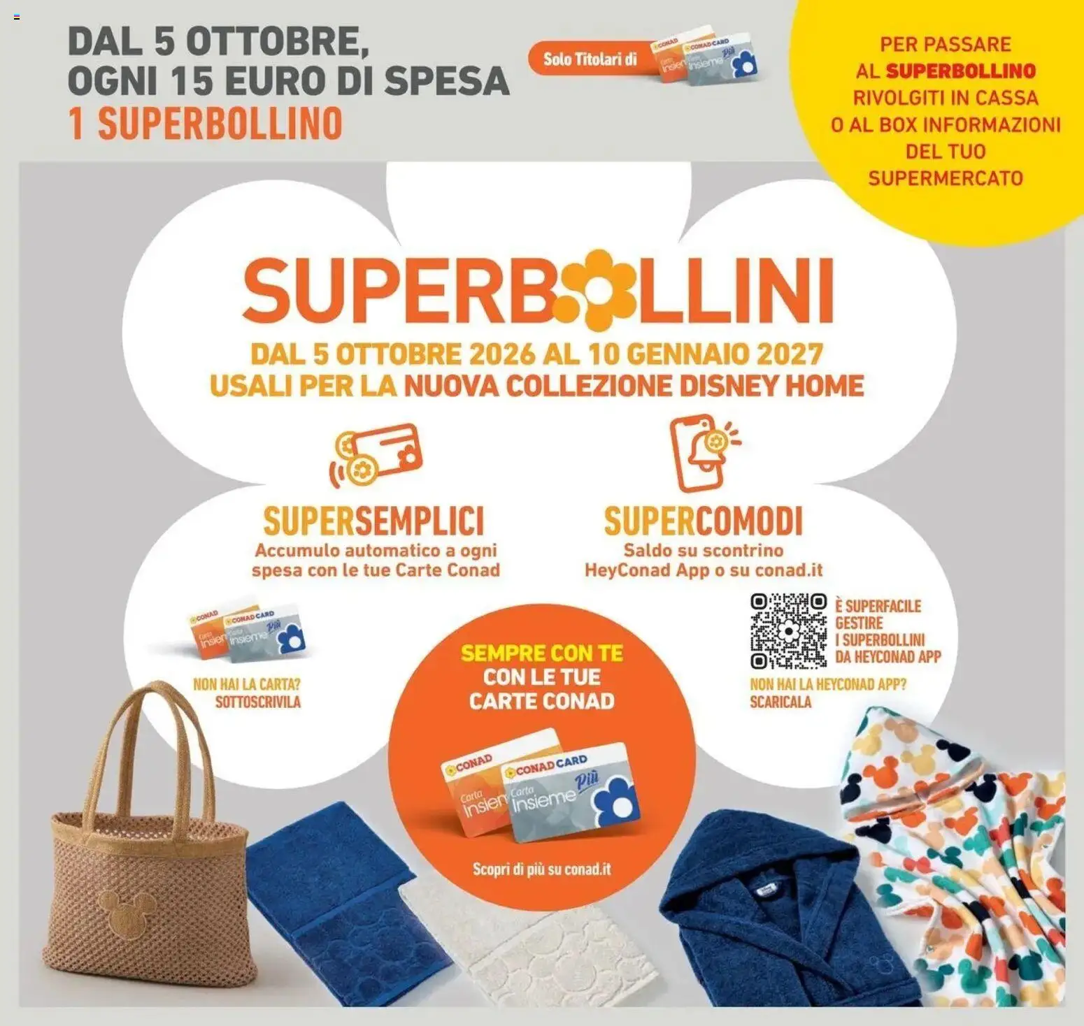 Anteprima dell'opuscolo Conad volantino Rio Saliceto dal negozio Conad valido da 21/10/2026