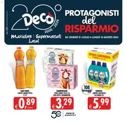 Anteprima dell'opuscolo Decò volantino Maxistore, Supermercati, Local Sicilia dal negozio Decò valido da 31/07/2026