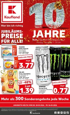 Vorschau von dem Prospekt des Geschäftes Kaufland, gültig ab dem 30.04.2026