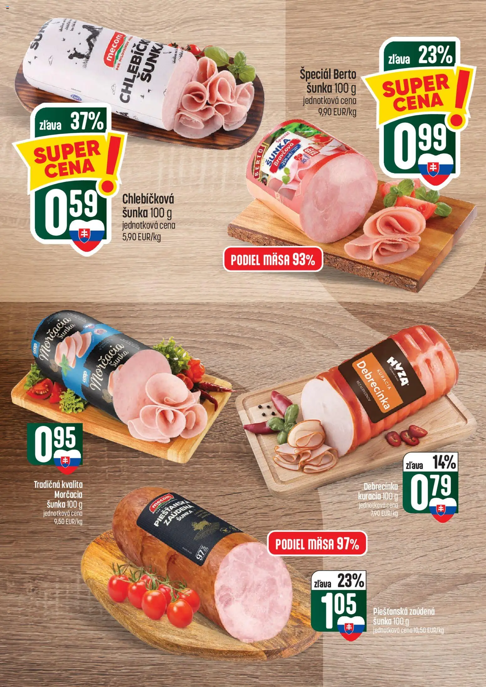 Náhľad COOP Jednota letáku platného od 01.10.2026 - Šunka
