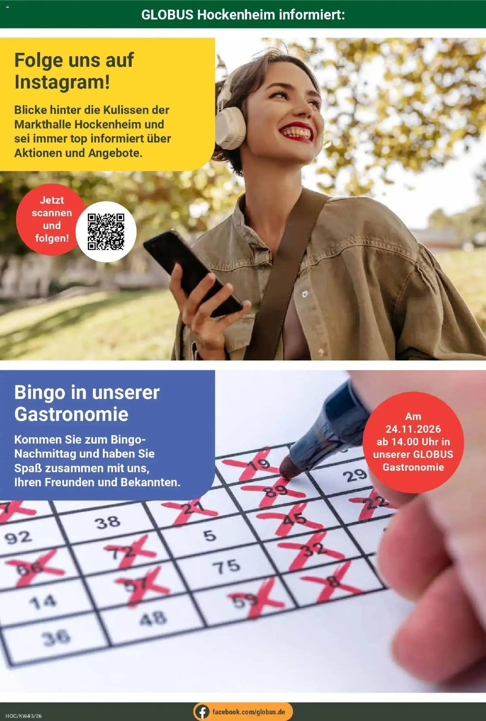 Vorschau von dem Prospekt des Geschäftes Globus, gültig ab dem 19.10.2026