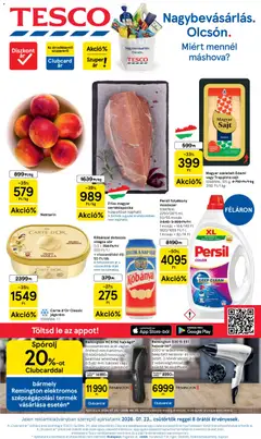 Tesco - Tesco aktuális akciós újság megtekintése, amely érvényes 2026.07.23.-től