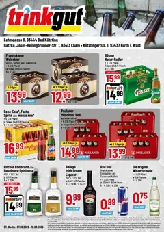 Vorschau von dem Prospekt des Geschäftes Trinkgut, gültig ab dem 07.09.2026
