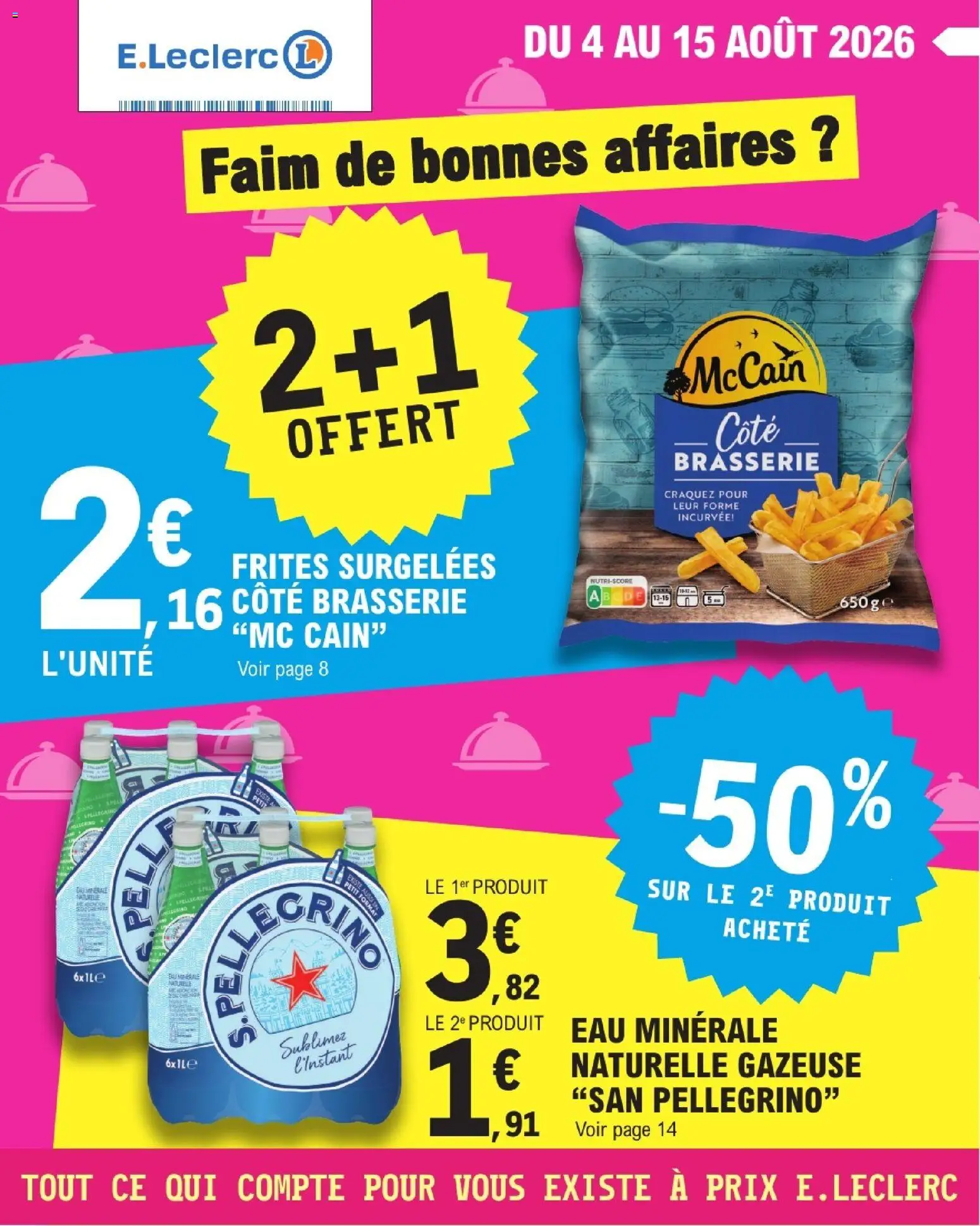Prévisualisation de E.Leclerc catalogue du magasin E.Leclerc formulaire valide 04/08/2026
