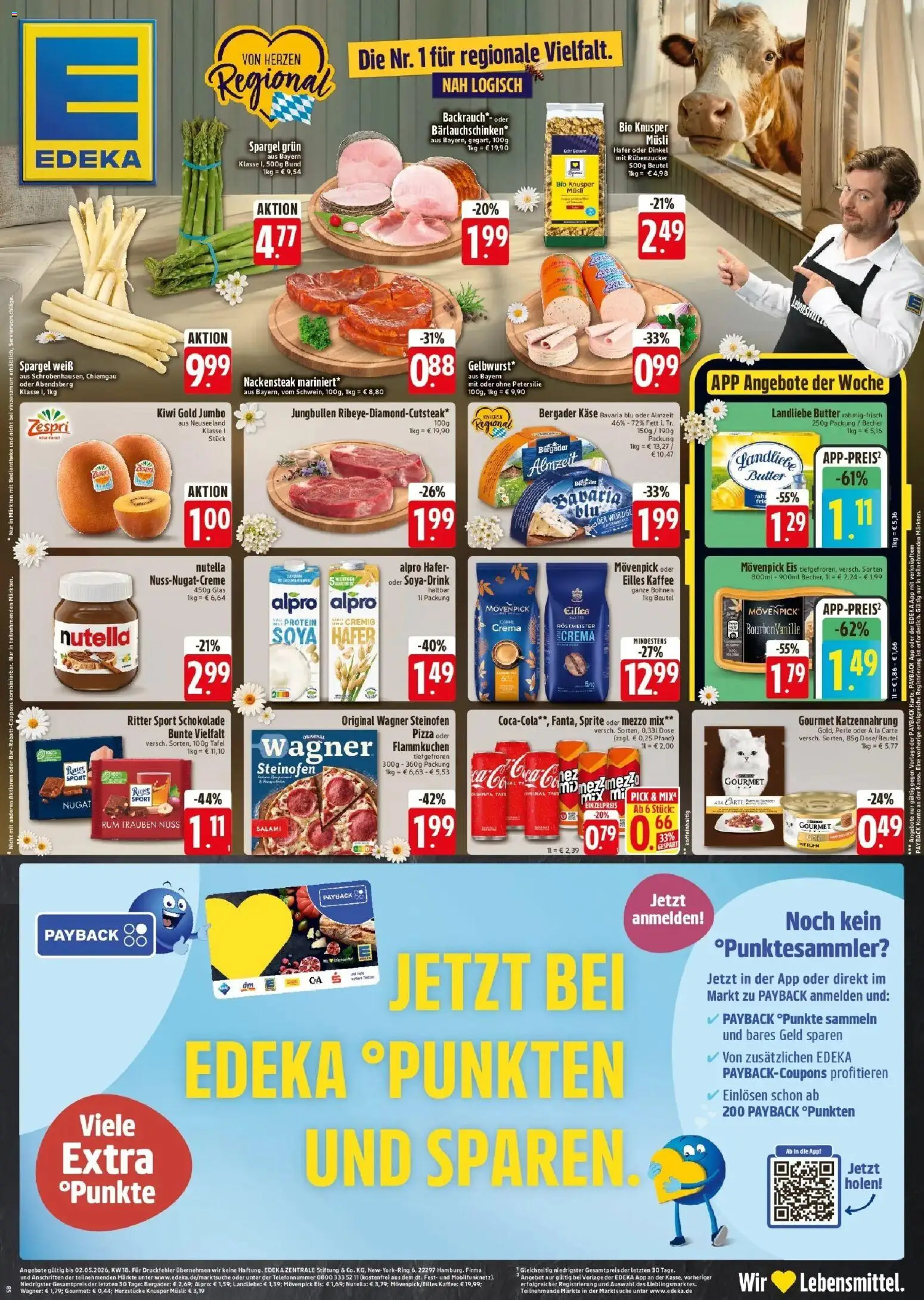 Vorschau von dem Prospekt des Geschäftes Edeka, gültig ab dem 01.05.2026