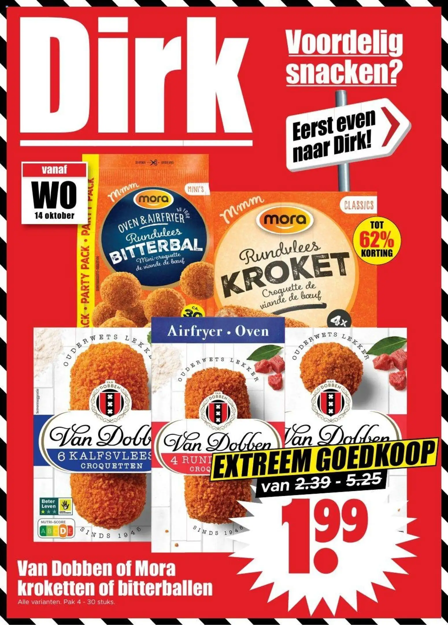 Voorbeeld van Dirk Folder / Publicité van winkel Dirk geldig vanaf 14/10/2026