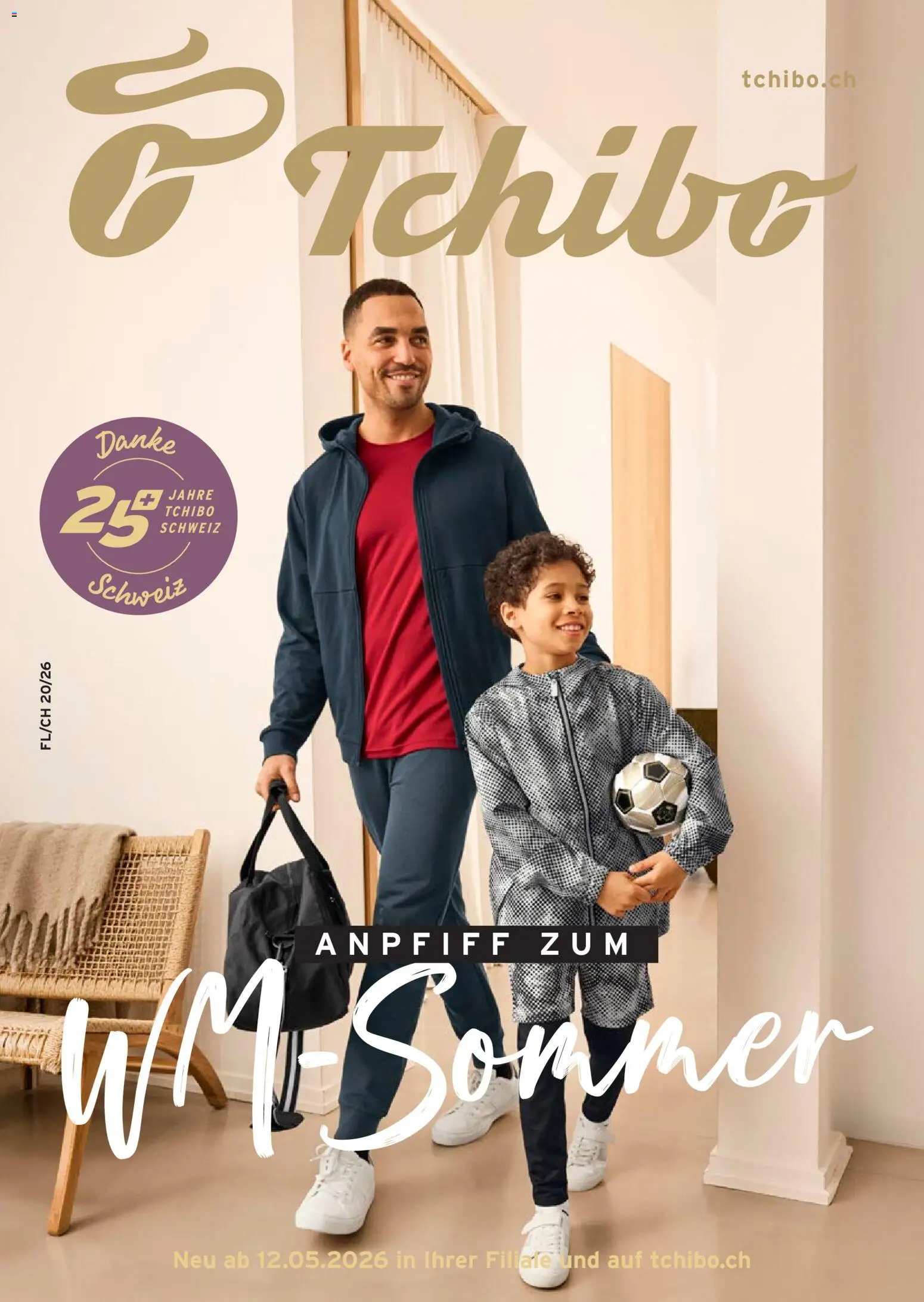 Vorschau des Merkblatts Tchibo aktionen Anpfiff zum WM-Sommer vom Shop Tchibo gültig von 12.05.2026 bis 