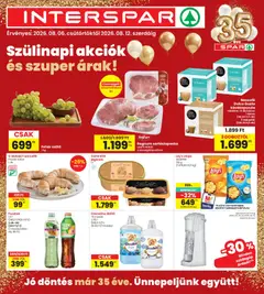 Interspar - Interspar akciós újság megtekintése, amely érvényes 2026.08.06.-től