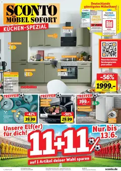 Vorschau von dem Prospekt des Geschäftes Sconto, gültig ab dem 10.06.2026