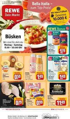 Vorschau von dem Prospekt des Geschäftes Rewe, gültig ab dem 01.06.2026