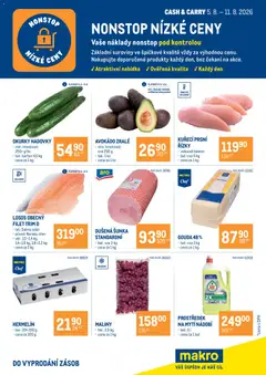 Náhled nabídky: Makro Makro leták - Nonstop nízké ceny platný od 05.08.2026