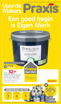 Voorbeeld van Praxis folder van winkel Praxis geldig vanaf 29-06-2026